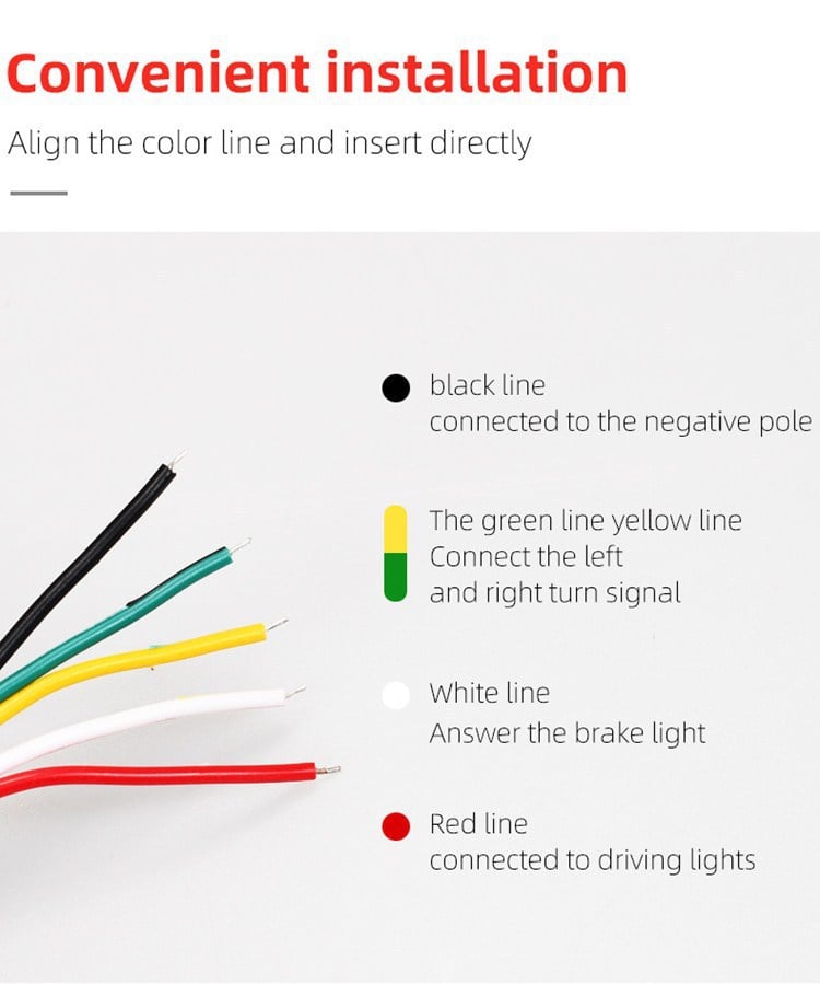 60-Inch LED Tailgate Light Bar Strip